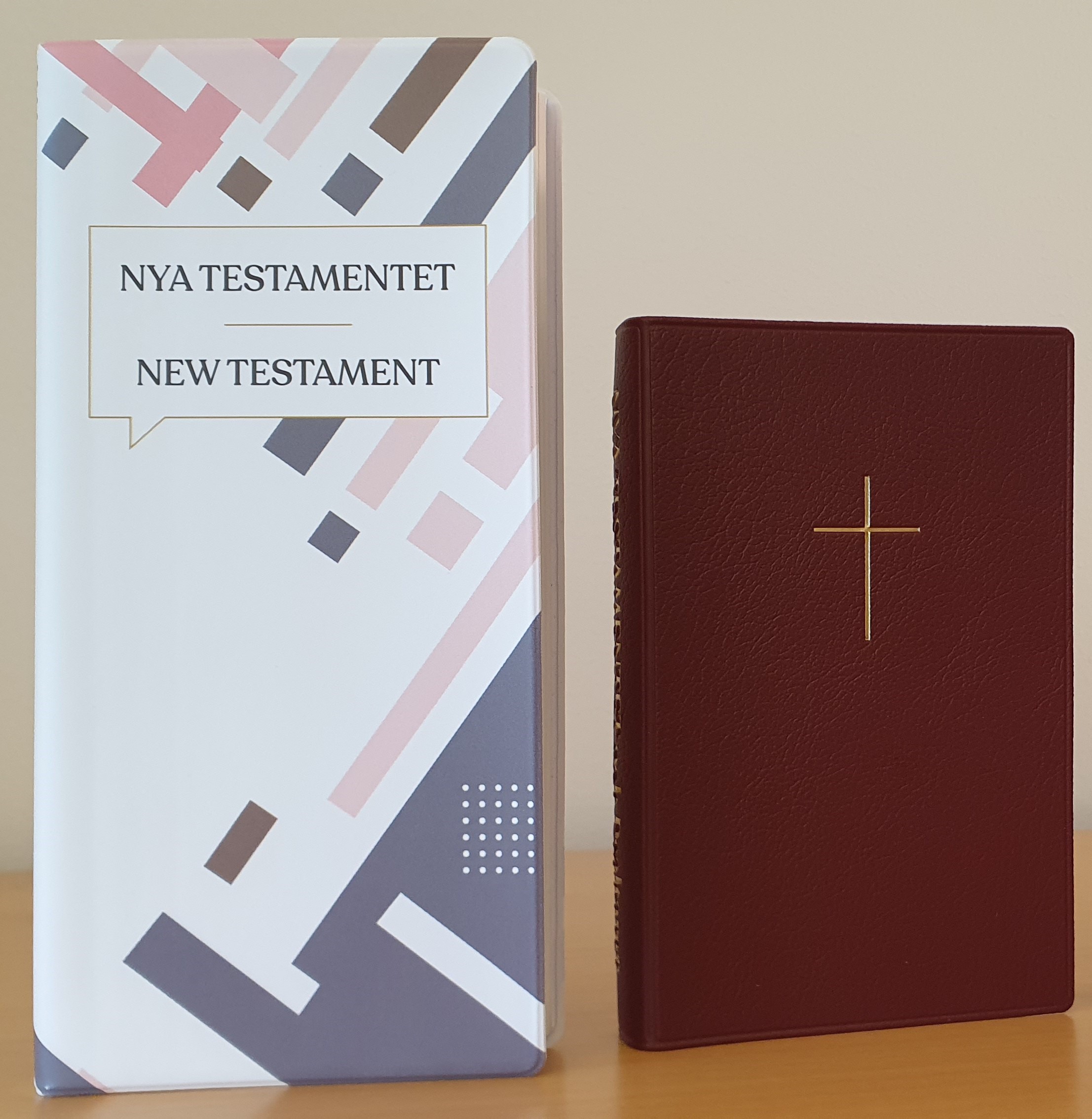 Nya testamenten i fickmodell